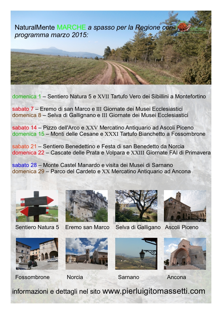 escursioni marzo 2015